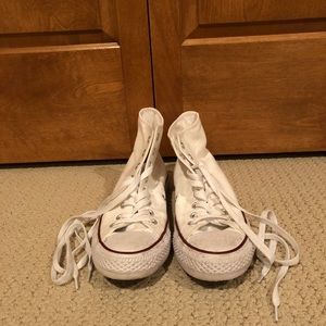 White high top converse
